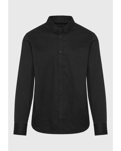 FUNKY BUDDHA	SHIRT FBM010-015-05 BLACK